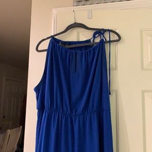 Lane Bryant blue dress